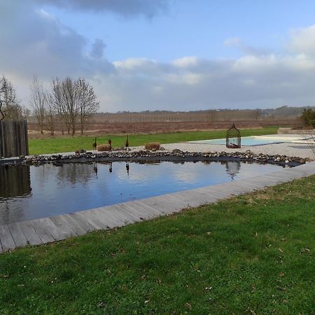 Grand Gite Avec Piscine Maison Port Valade Tabanac Exteriér fotografie